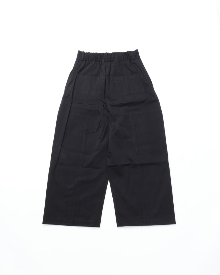 sage NATION  WELT TROUSER BLACK