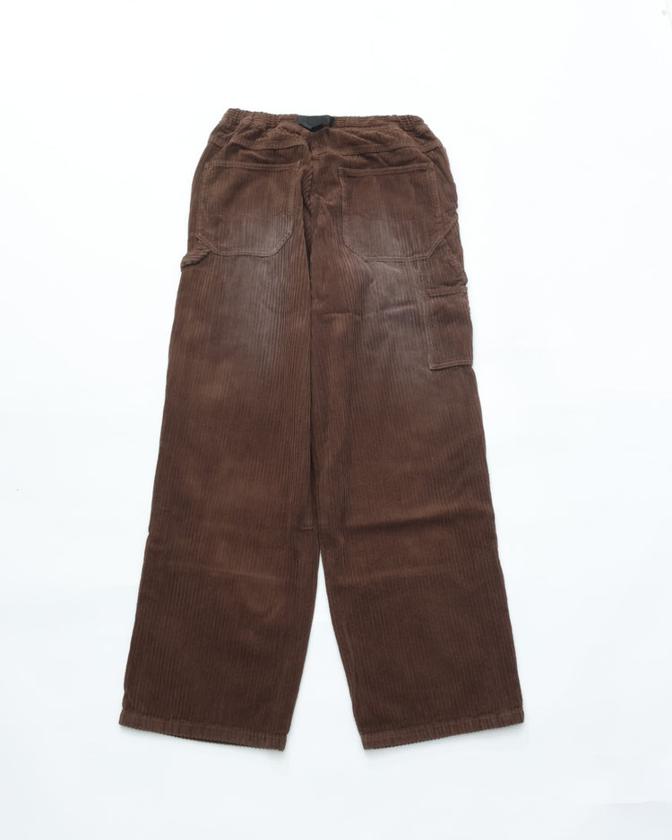 Gramicci BIG WALE CARPENTER PANT COCOA ビッグワッフルカーペンターパンツ G6FM-P053