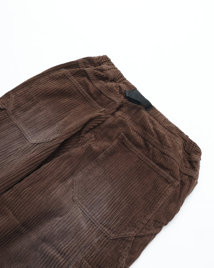 Gramicci BIG WALE CARPENTER PANT COCOA ビッグワッフルカーペンターパンツ G6FM-P053
