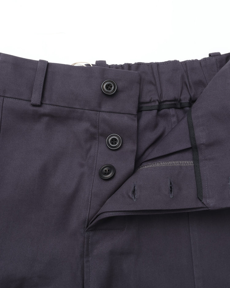 sage NATION  WELT TROUSER NAVY