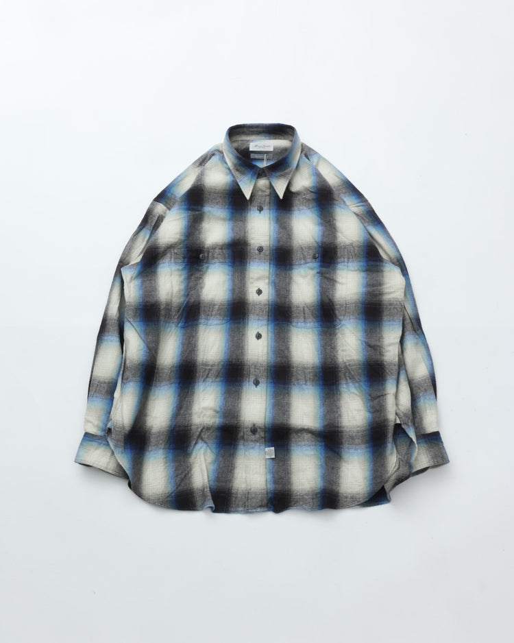 Marvine Pontiak Shirt Makers  Military SH Blue CH