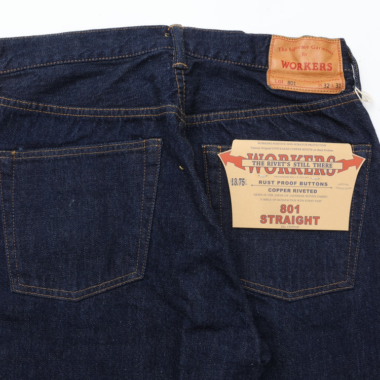 WORKERS Lot 801 Straight Jeans