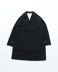 MITTAN NM Wool OC Twill Coat CT-48 Black