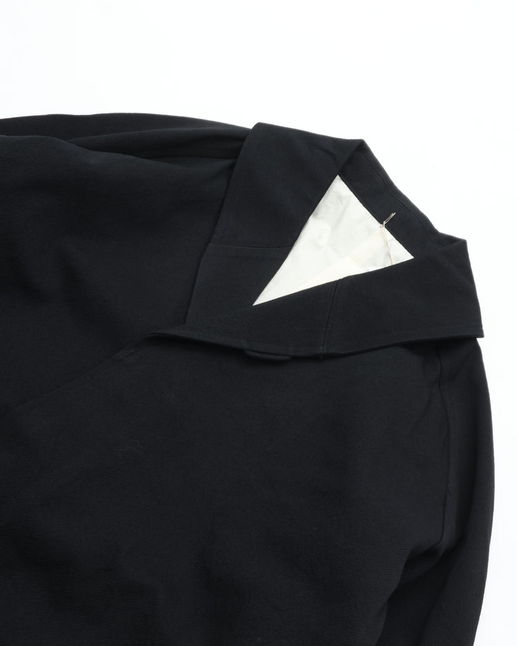 MITTAN NM Wool OC Twill Coat CT-48 Black