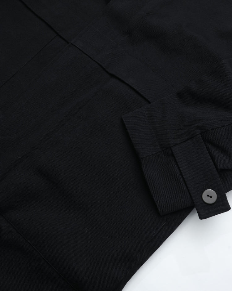 MITTAN NM Wool OC Twill Coat CT-48 Black