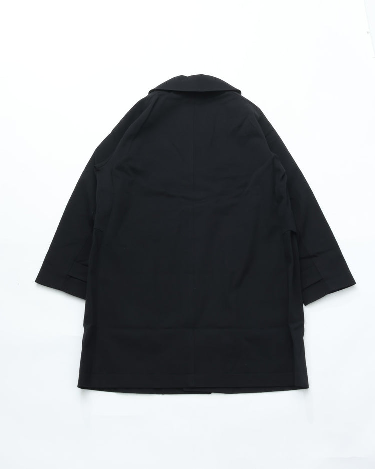 MITTAN NM Wool OC Twill Coat CT-48 Black