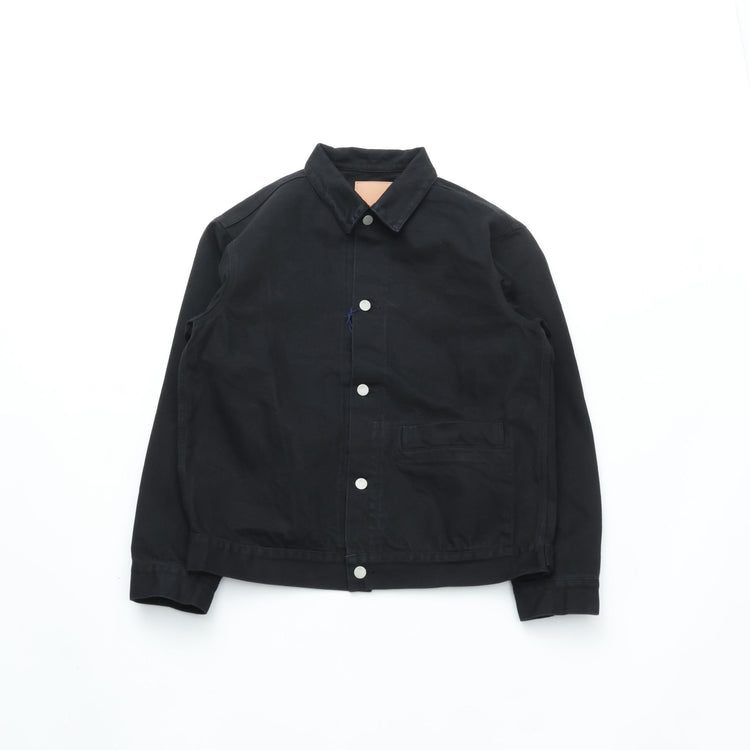 HATSKI / Black Denim Jacket -Black- HTK-23011-B