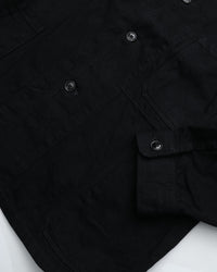 A VONTADE  Stand Collar Work Jacket 11.5oz Natural Slab Denim VTD-0603-JK
