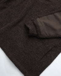 A VONTADE  Wool Pile Half Zip Pullover VTD-0640-CS #9 DK.BROWN