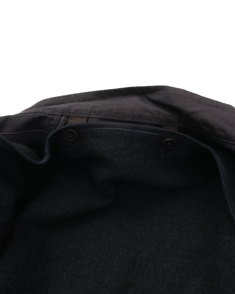HAVERSACK / 472532 80/2 Chambray Stand Collar Long Coat