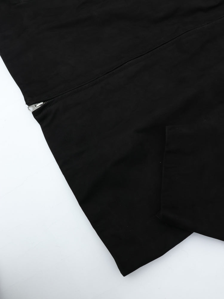 YOKO SAKAMOTO ZIP BLOUSON BLACK NUBUCK LEATHER YS-26AW-05