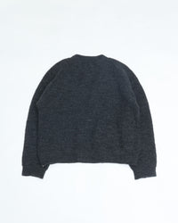 MITTAN Uruguayan Love NM Wool Sweater KN-35 Ink Black