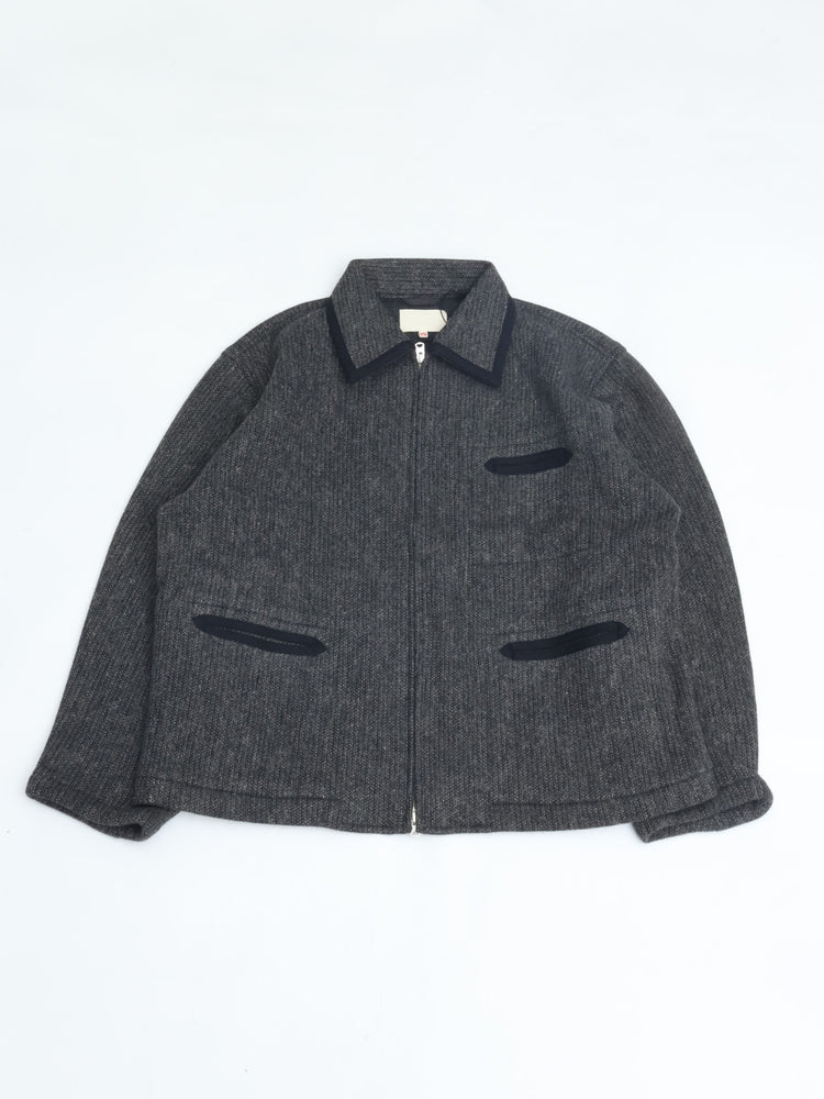 YOKO SAKAMOTO BC ZIP BLOUSON YS-26AW-12 CHARCOAL GRAY