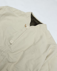 ARMY TWILL  COTTONNYLON REVERSIBLE JACKET AM-2654008 IVORY