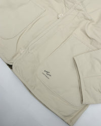ARMY TWILL  COTTONNYLON REVERSIBLE JACKET AM-2654008 IVORY