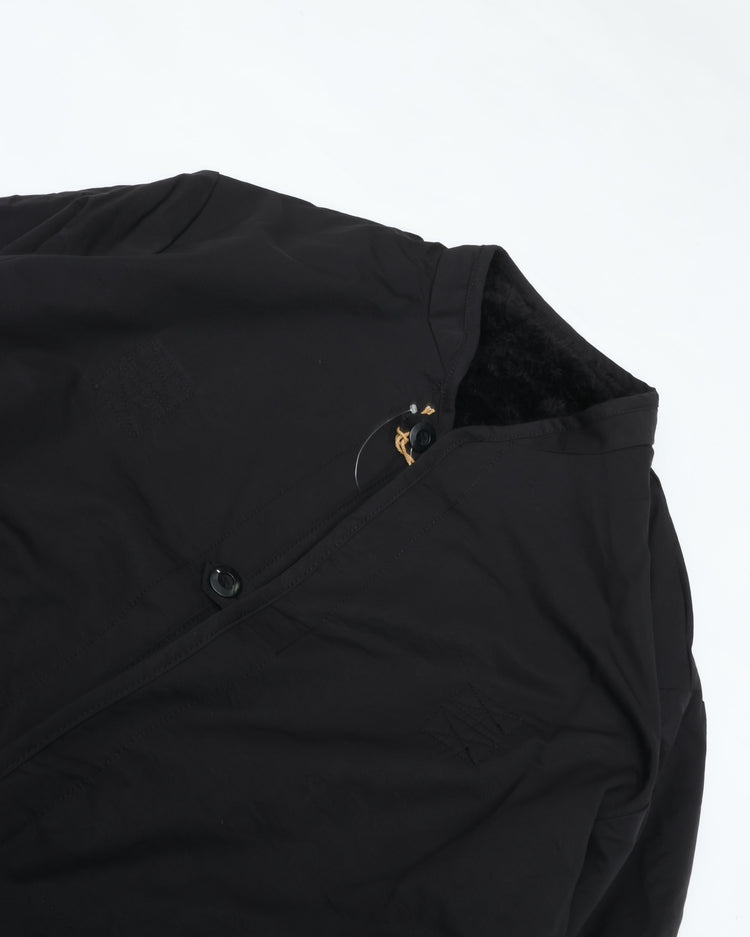 ARMY TWILL  COTTONNYLON REVERSIBLE JACKET AM-2654008 BLACK