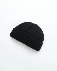 crepuscule  Knit Cap 1  BLACK