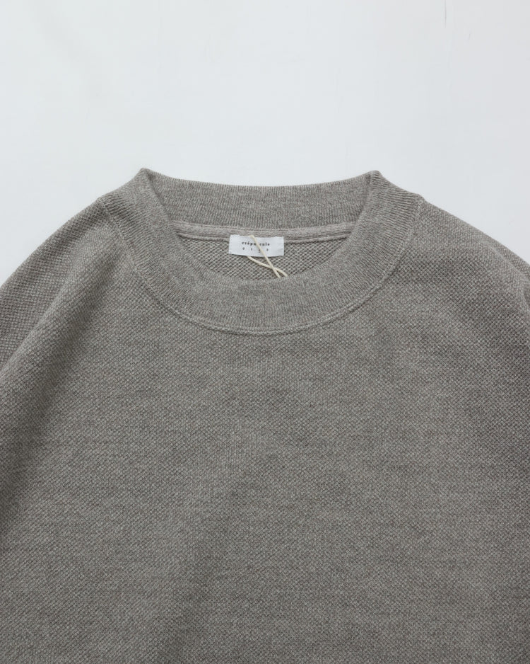 crepuscule Co/Wo Moss stitch P/O GRAY