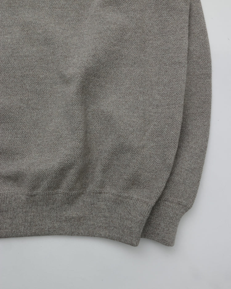 crepuscule Co/Wo Moss stitch P/O GRAY