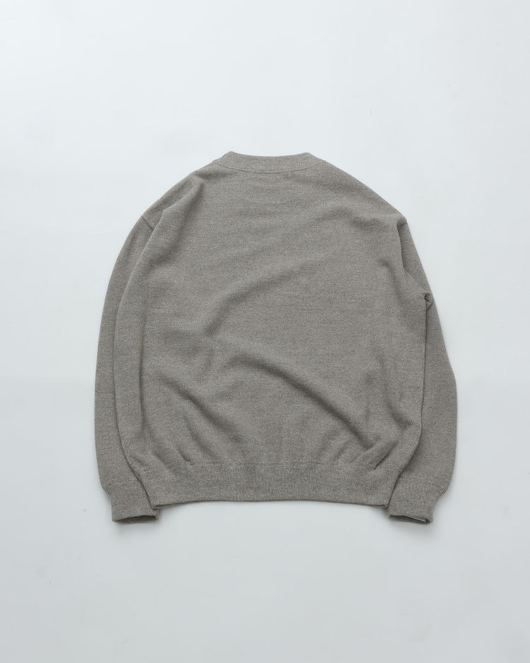 crepuscule Co/Wo Moss stitch P/O GRAY