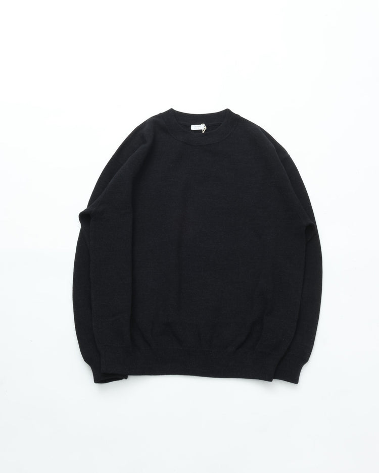 crepuscule  Co/Wo Moss stitch P/O BLACK