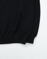 crepuscule  Co/Wo Moss stitch P/O BLACK