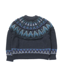 COOHEM  / KOUHEN NORDIC KNIT P/O M size BLACK