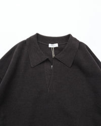 crepuscule  Co/Wo Moss stitch Skipper CHARCOAL