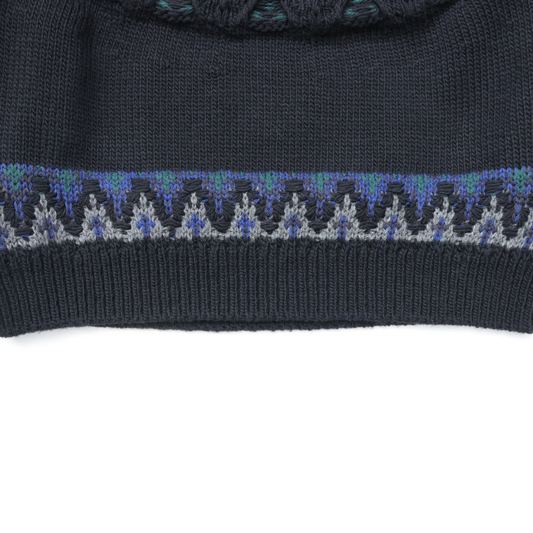 COOHEM / KOUHEN NORDIC KNIT P/OL size BLACK