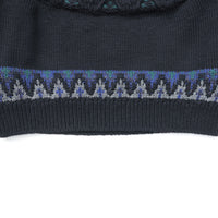 COOHEM  / KOUHEN NORDIC KNIT P/O M size BLACK