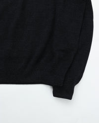 crepuscule Co/Wo Moss stitch Skipper BLACK