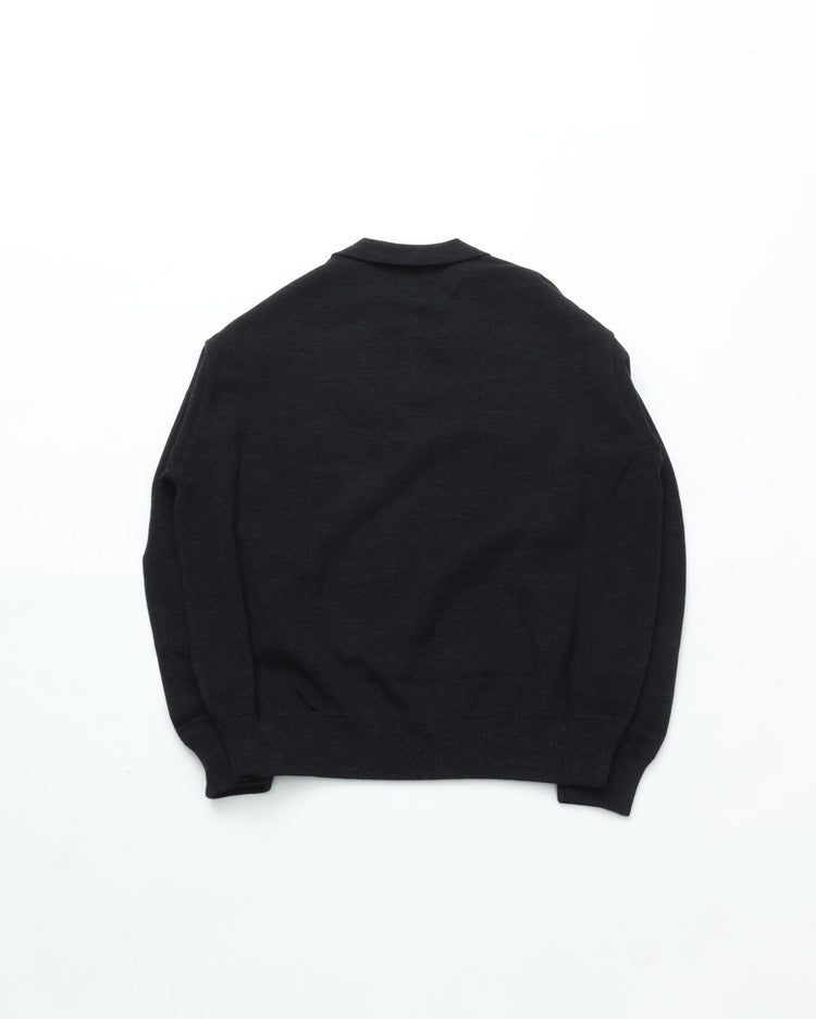 crepuscule Co/Wo Moss stitch Skipper BLACK