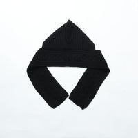 YASHIKI    Kanya Hooded Scarf（寒夜）YSK-26AW-AC01 BLACK