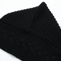 YASHIKI    Kanya Hooded Scarf（寒夜）YSK-26AW-AC01 BLACK