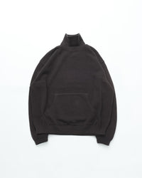 crepuscule  Co/Wo Moss Stitch Turtle Neck CHARCOAL