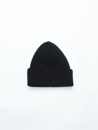 MEYAME HAND-EMBROIDERED KNIT CAP MEY-2528 BLACK