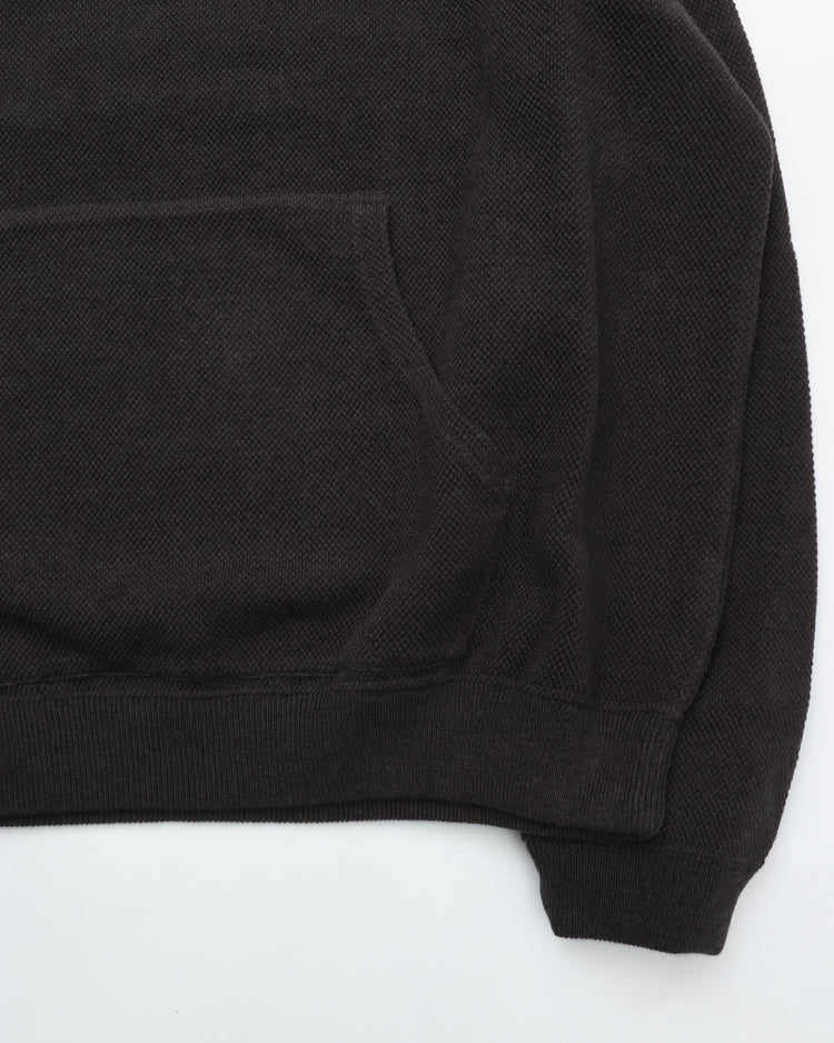 crepuscule  Co/Wo Moss Stitch Turtle Neck CHARCOAL