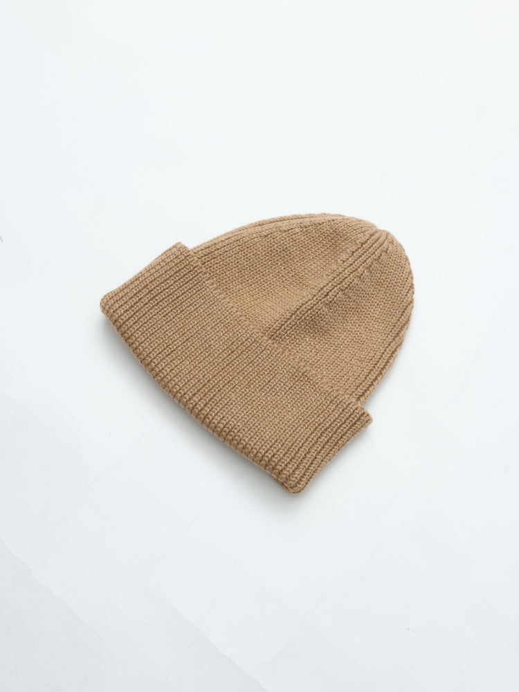 MEYAME HAND-EMBROIDERED KNIT CAP MEY-2528 BEIGE