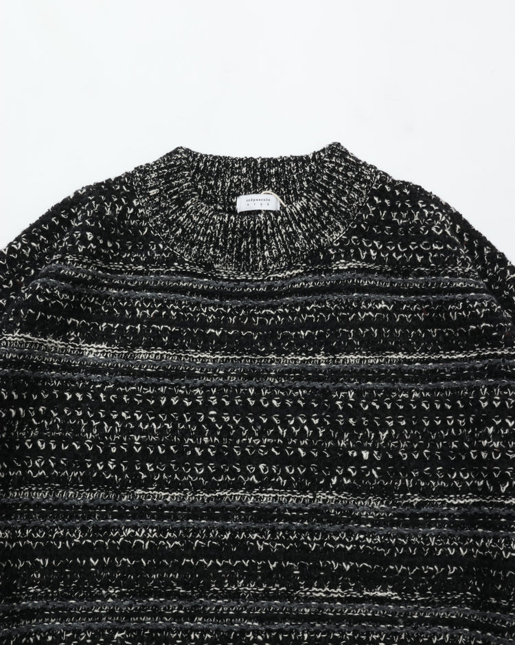 crepuscule  Multi Border Mix P/O BLACK