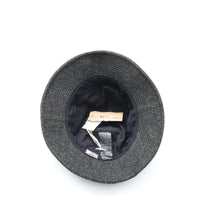 orslow / HARRIS TWEED HAT BLACK