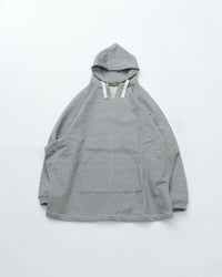 HAVERSACK / 812520　ハイゲージ裏毛　ラグランパーカー 03 TOP GRAY