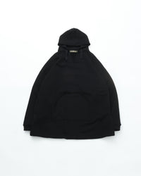 HAVERSACK / 812520　ハイゲージ裏毛　ラグランパーカー 05 BLACK