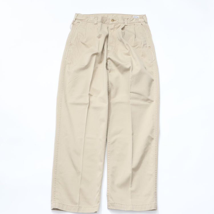 orslow / TWO TUCK WIDE TROUSERS