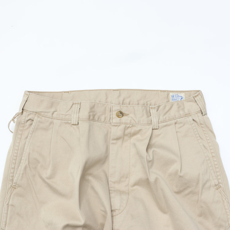 orslow / TWO TUCK WIDE TROUSERS