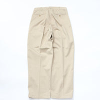 orslow / TWO TUCK WIDE TROUSERS