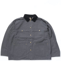 ARMY TWILL / DUCK LOGGER JACKET CHARCOAL