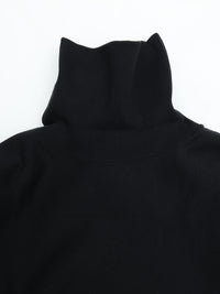 A VONTADE Turtle Neck Sweat L/S VTD-0441-CS2 10/BLK