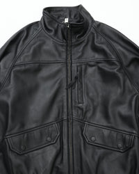 CCU  HIGH NECK BLOUSON SHEEP LEATHER