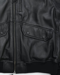 CCU HIGH NECK BLOUSON SHEEP LEATHER
