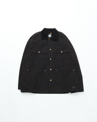 ARMY TWILL DUCK LOGGER JACKET BLACK